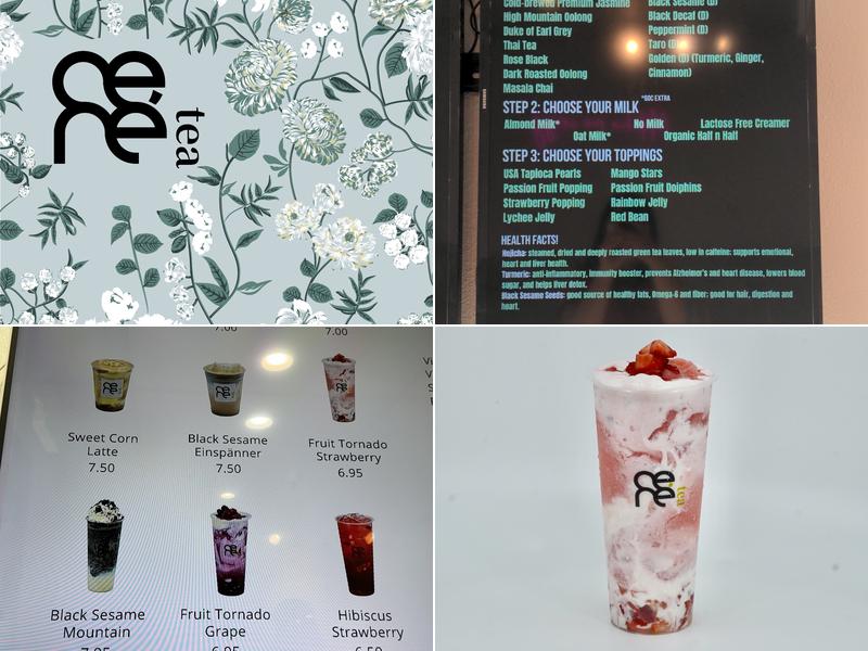 Ceré Tea Menu