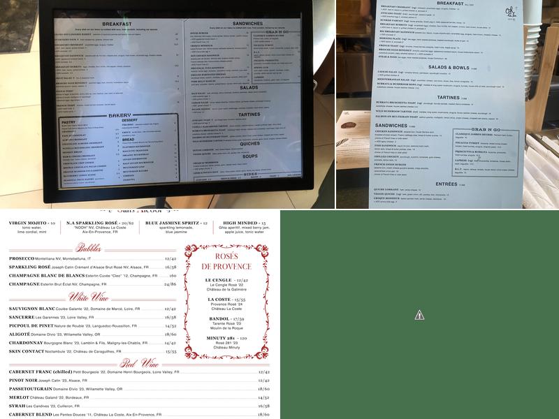 Oh La La — Cafe, Bakery, Kitchen Menu