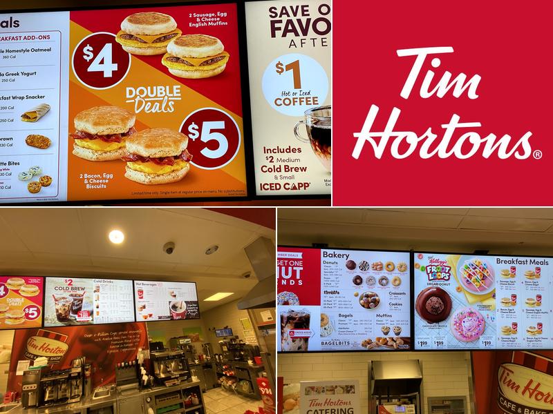 Tim Hortons Menu