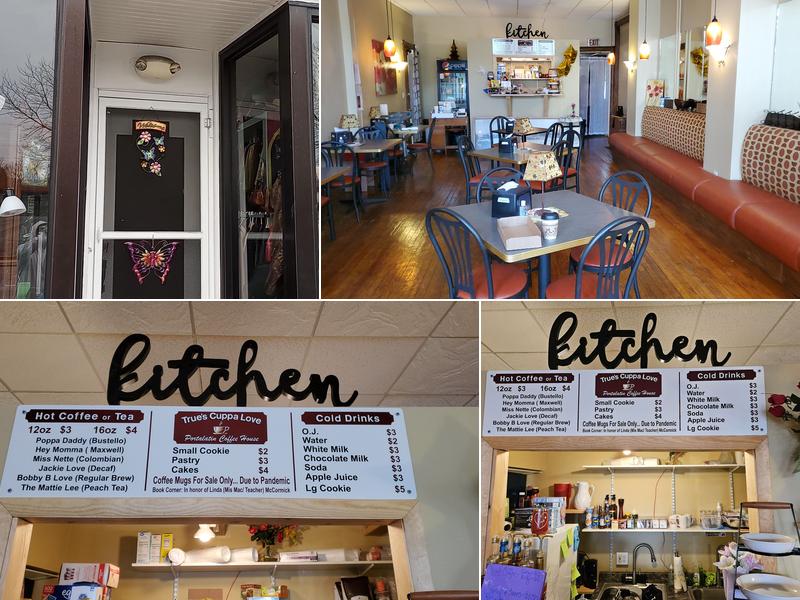 True's Cuppa Love Menu