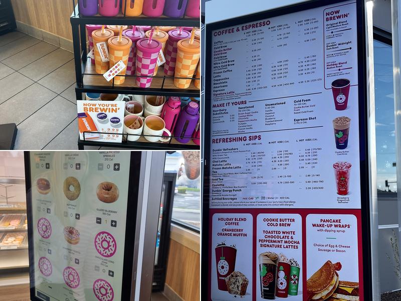 Dunkin Donuts Menu