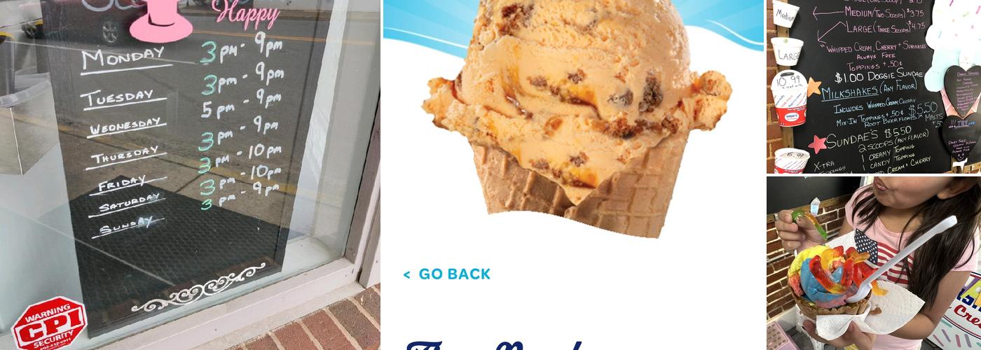 Scoops Menu