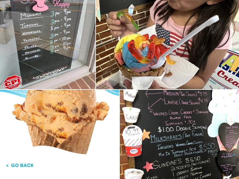 Scoops Menu