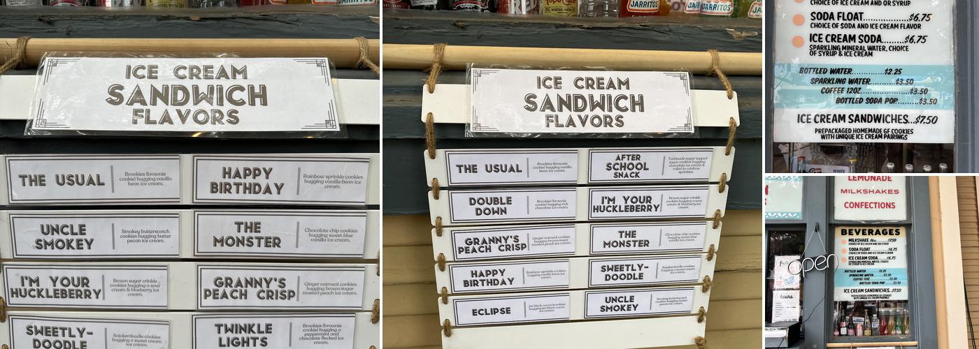 Blithe Creamery Menu