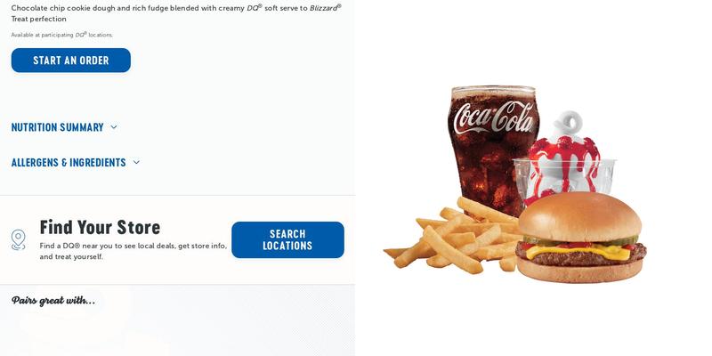 Dairy Queen Grill & Chill Menu