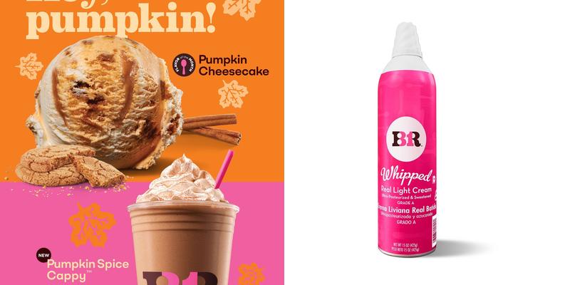 Baskin-Robbins Menu