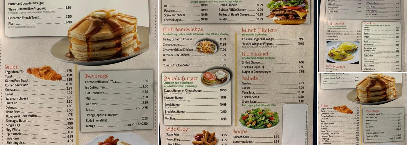 D & D Ice Cream and more Menu