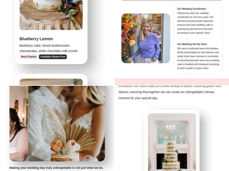 Daughters Baking Menu