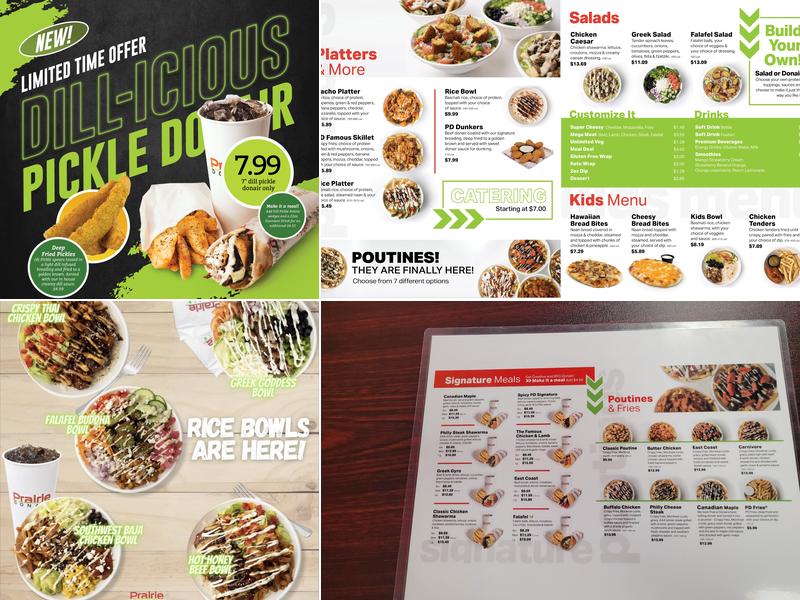 Prairie Donair Red Deer Menu