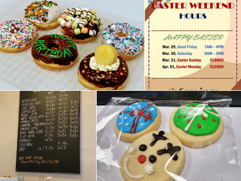 Cravings Brookswood Coffee & Bakery Menu