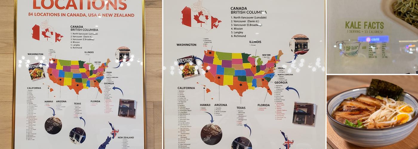 Poke Bar (Walnut Grove, Langley Twp) Menu