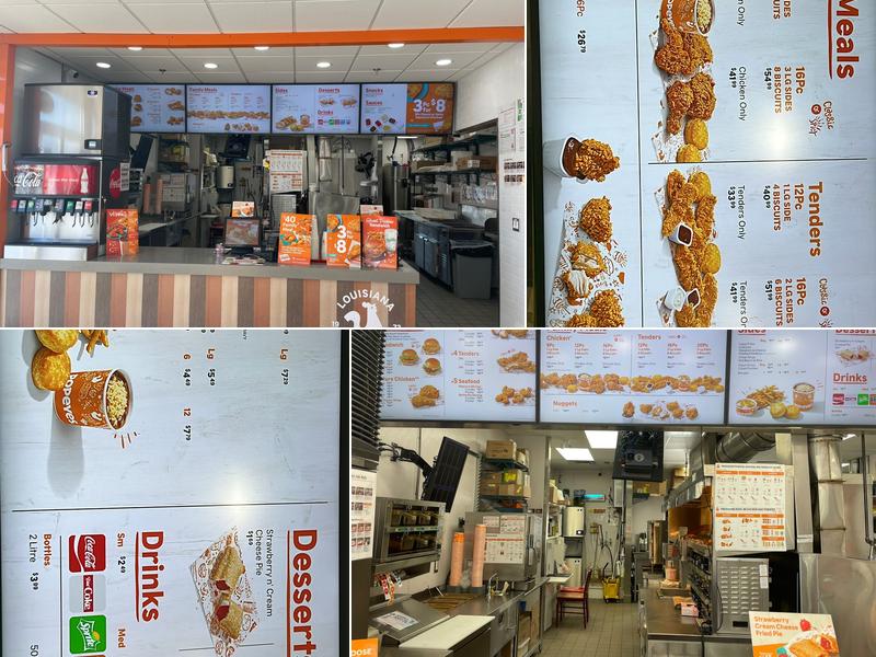 Popeyes Chicken - Merritt Menu