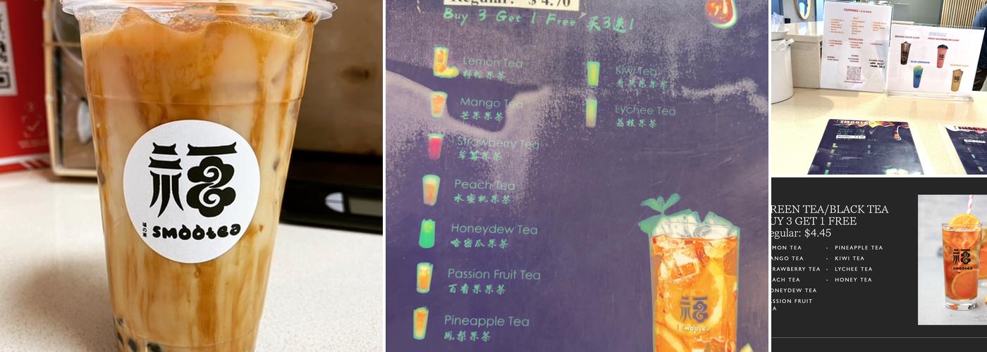 SmooTea Menu