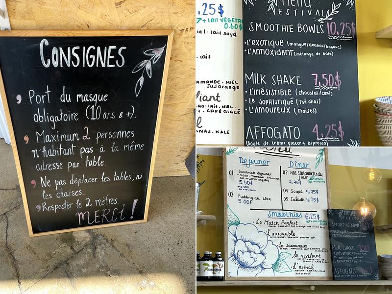 Café L'apostrophe Menu