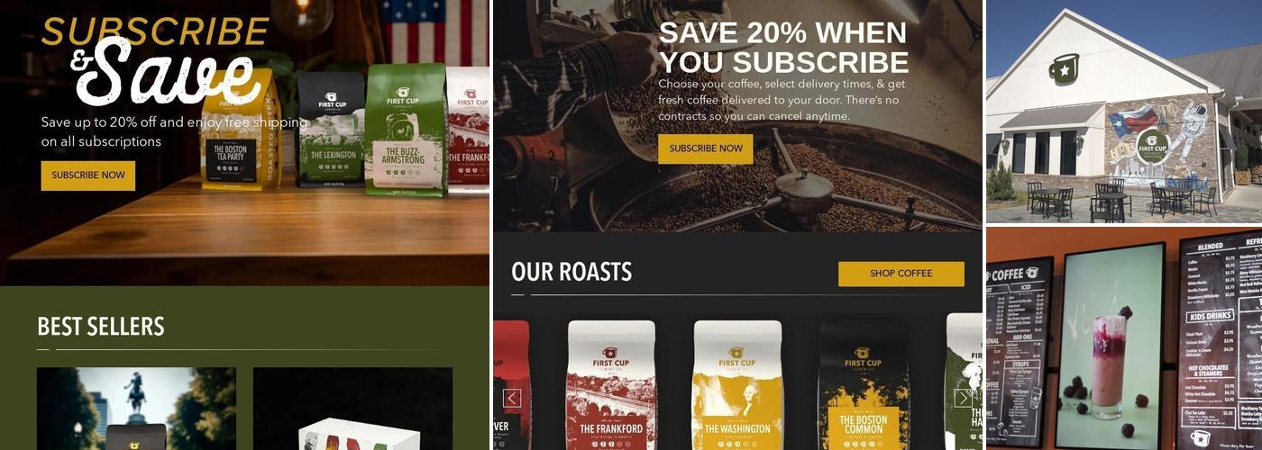 First Cup Coffee Co., Pearland - Menu, Reviews (139), Photos (20 ...