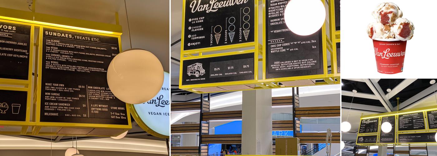 Van Leeuwen Ice Cream Menu