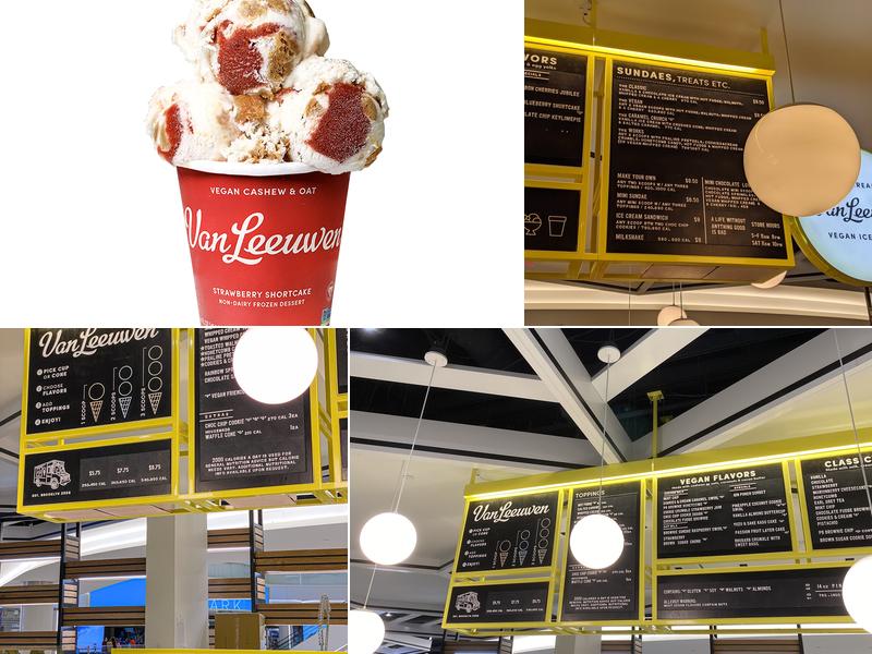 Van Leeuwen Ice Cream Menu