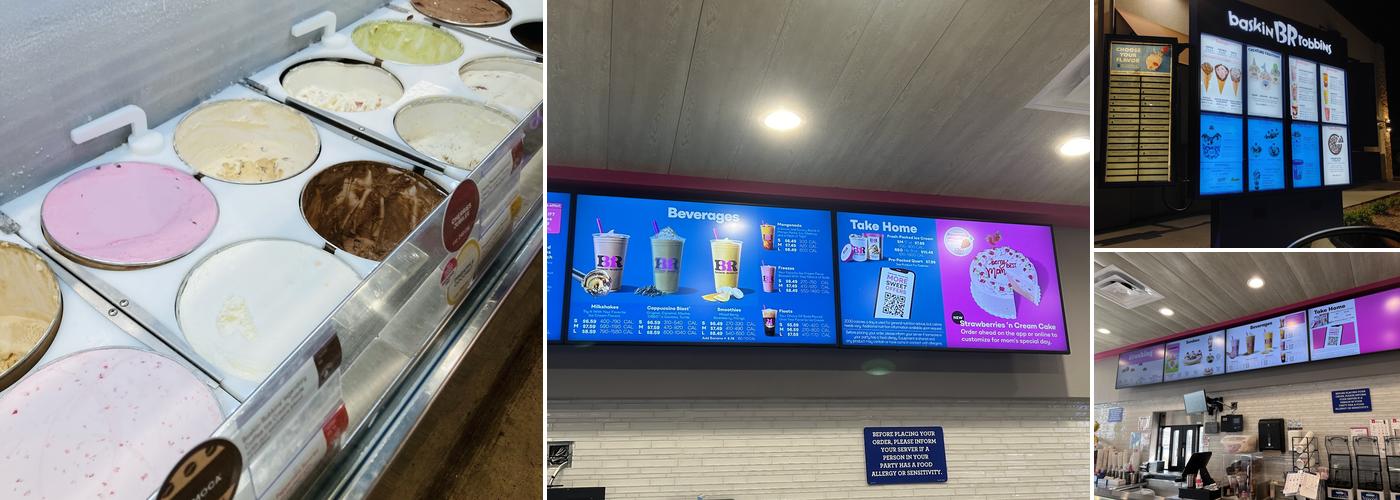 Baskin-Robbins Menu