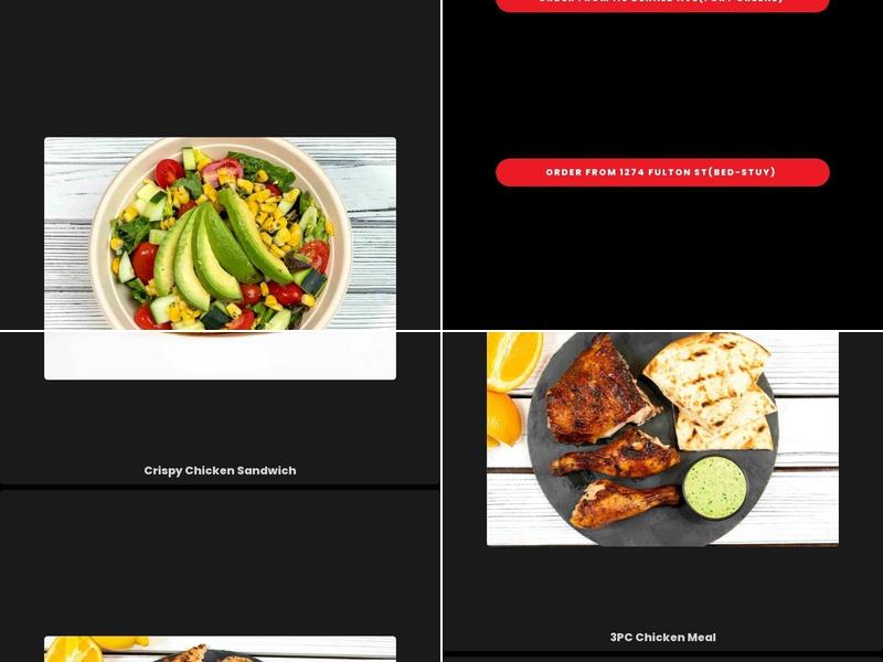 Chicken Stop - Fort Greene Menu