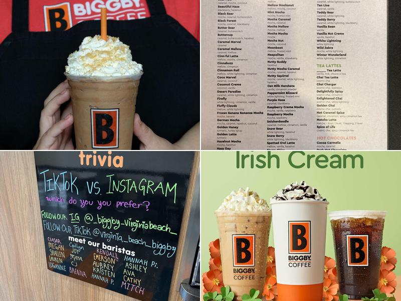 BIGGBY COFFEE Menu