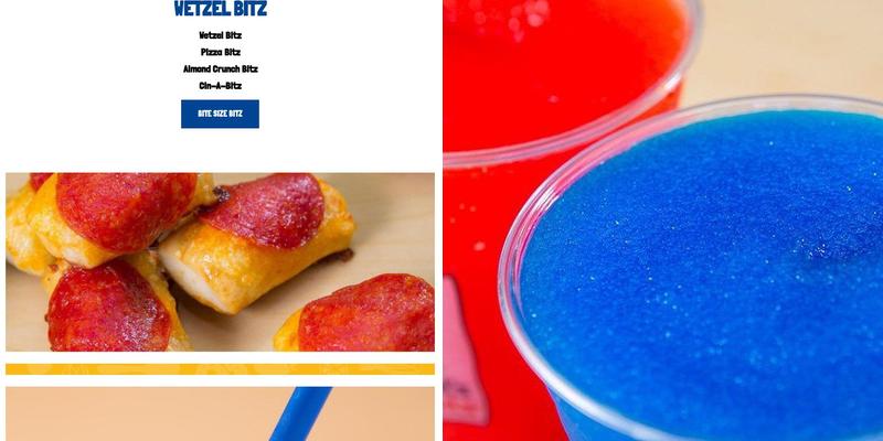 Wetzel's Pretzels Menu