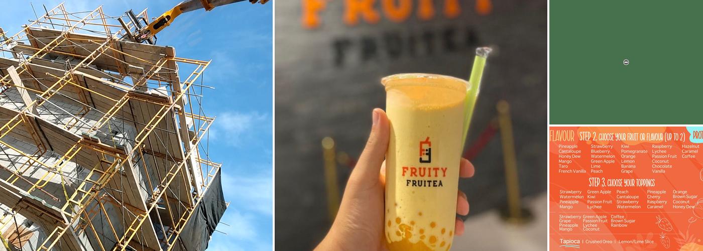 Fruity Fruitea Menu