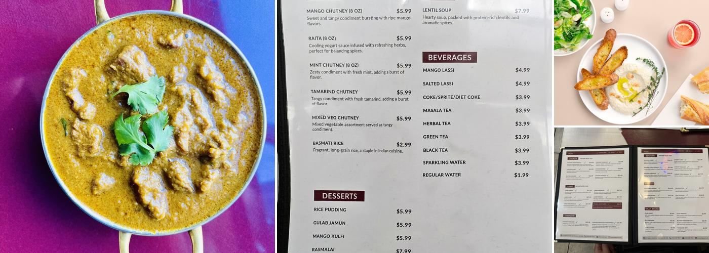 Trisara Menu