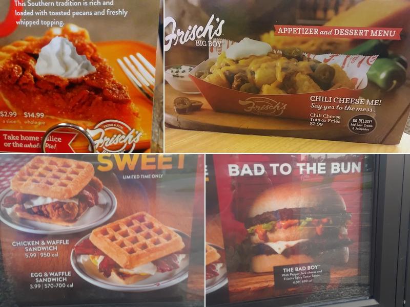 Frisch's Big Boy Menu