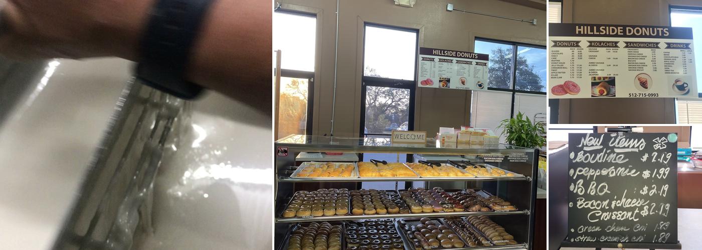 Hillside Donuts Menu