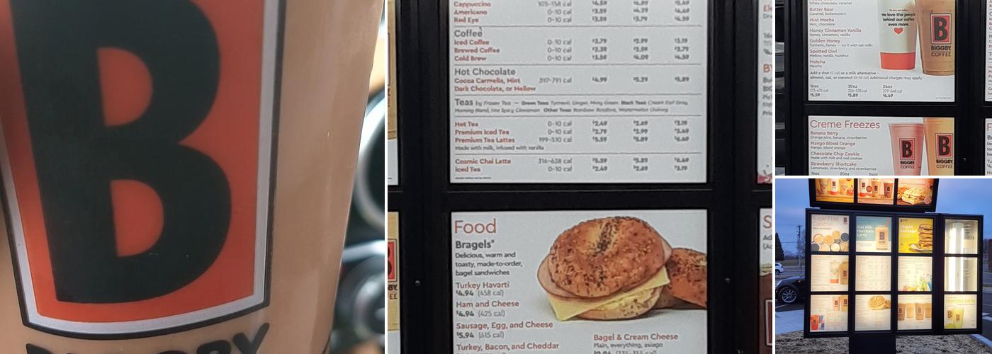 Biggby Coffee Menu