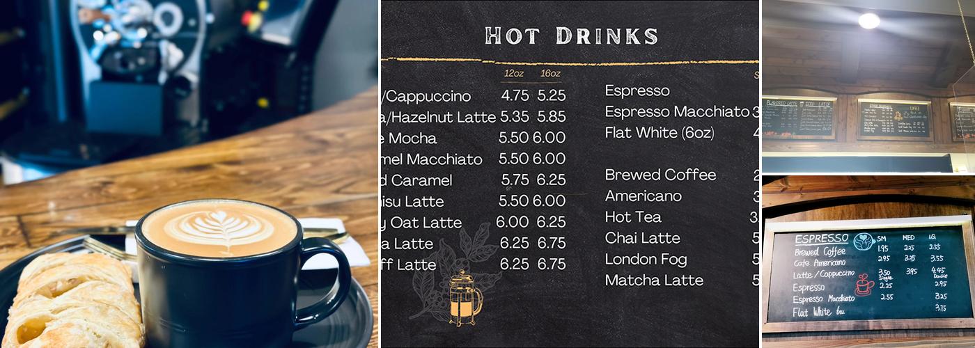 Mukasi Coffee Roasters Menu