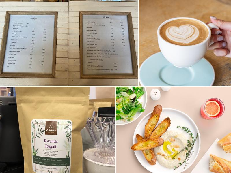 Coffizen Coffee Roasters Menu