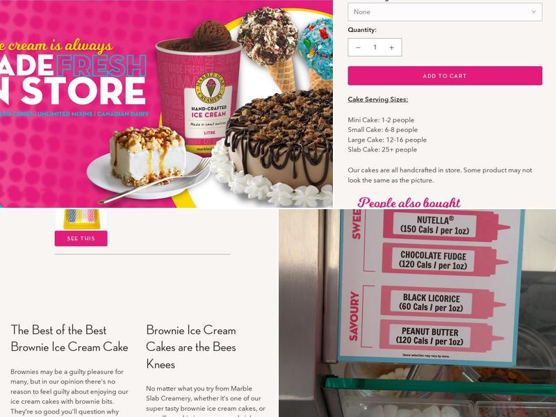 Marble Slab Creamery Menu