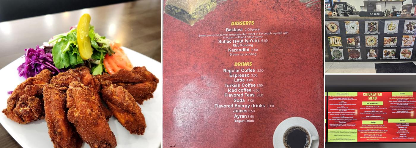 GYRO AND KEBAB aka chickeatah' Menu