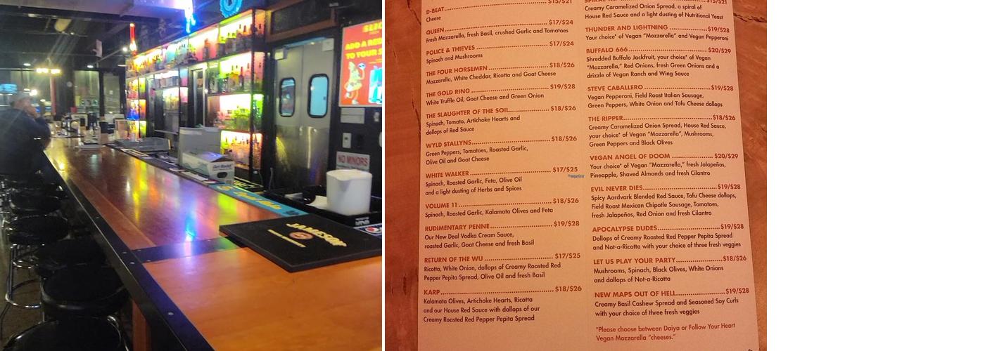 Slice Downtown Menu