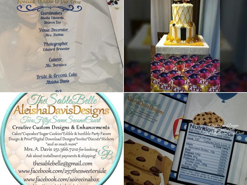 Aleisha Davis Designs Menu