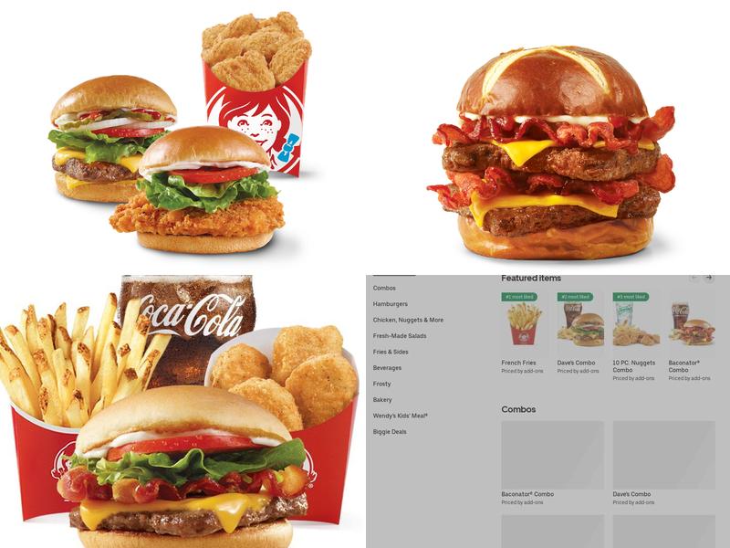 Wendy's Menu