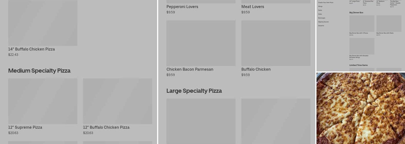 Pizza Hut Menu