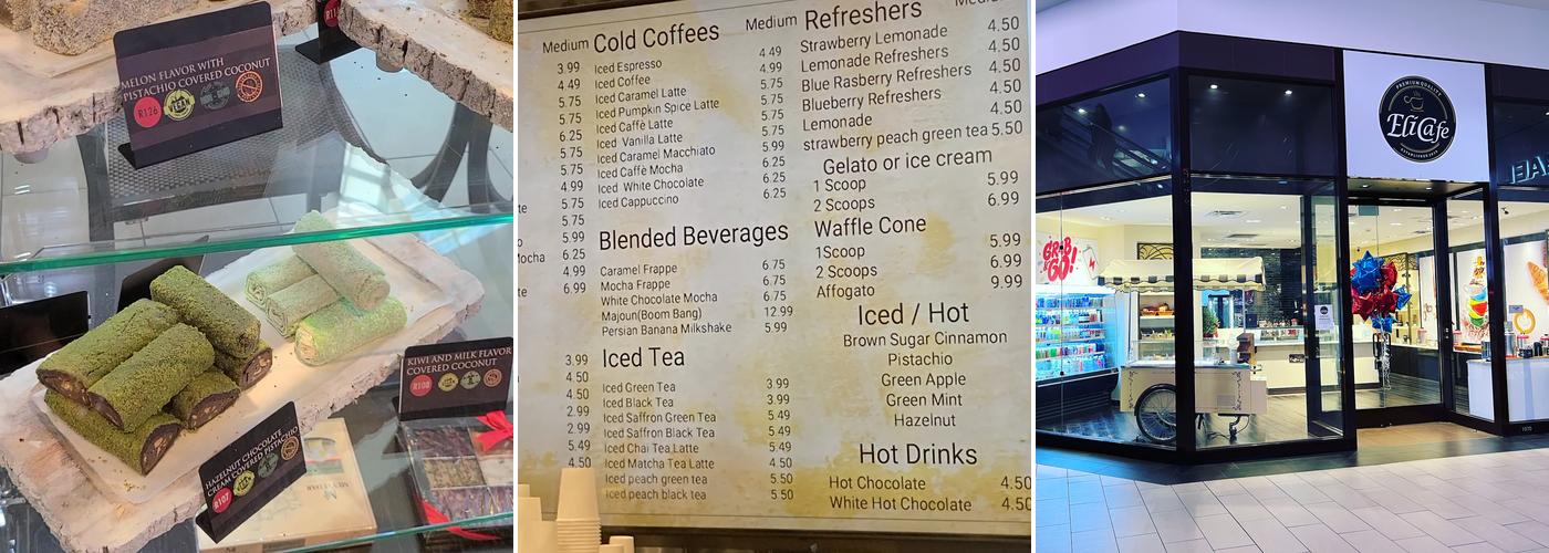 Eli cafe Menu