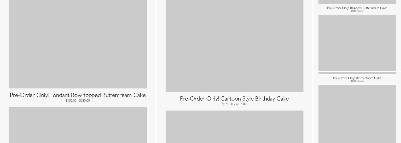 Marble City Sweets Menu