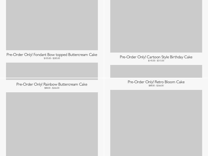 Marble City Sweets Menu