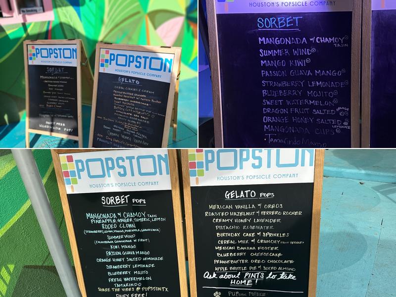 Popston Menu