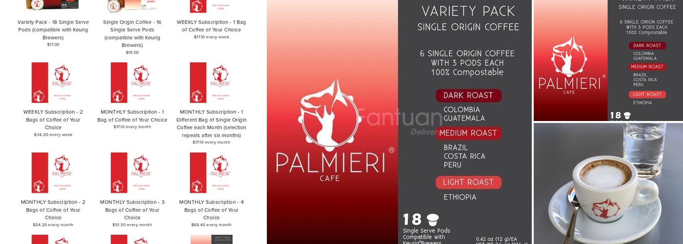 Palmieri Cafe Menu