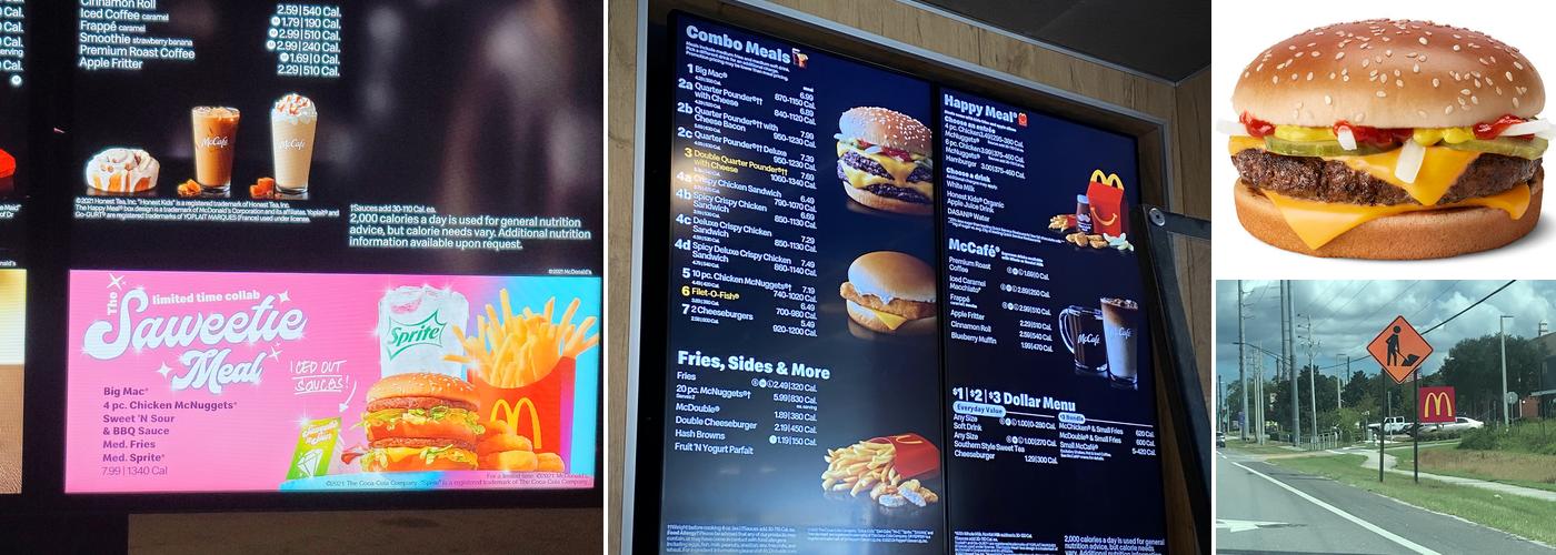 McDonald's Menu
