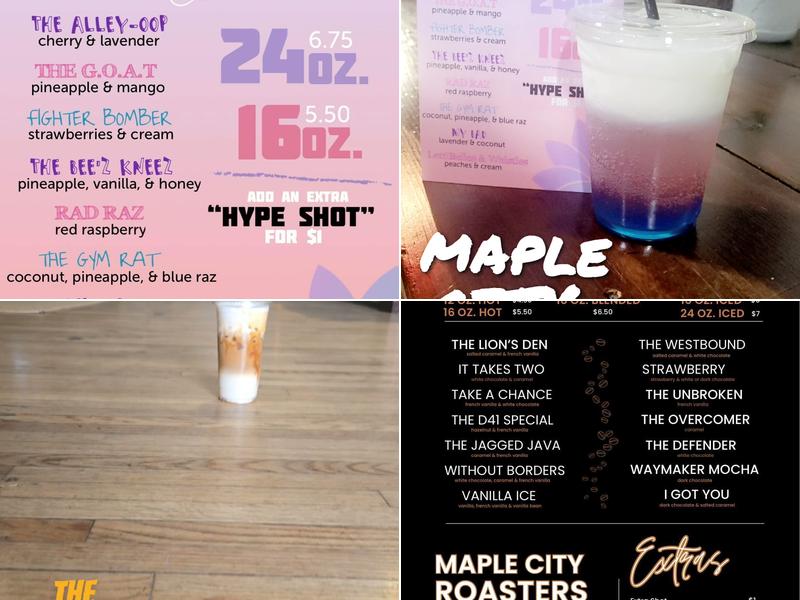 Maple City Roasters Menu