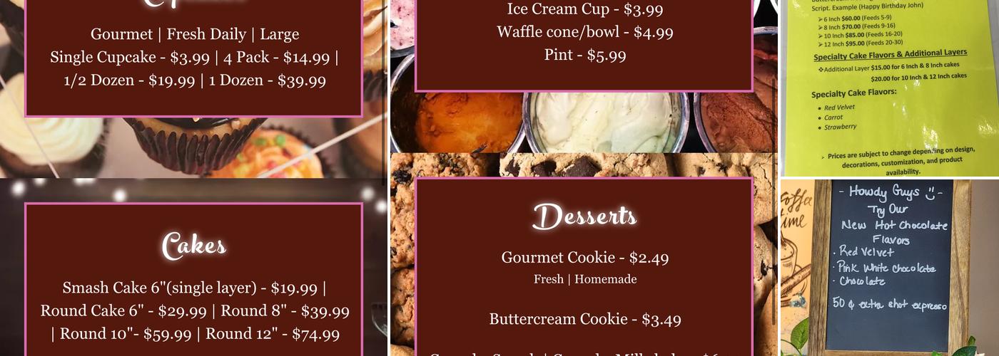 Smallcakes Cupcakery and Creamery - Rock Hill Menu
