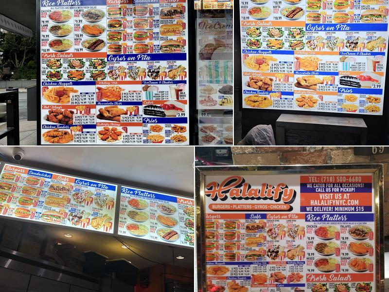 Halalify - Burgers Platters Gyros Chicken Shakes Menu