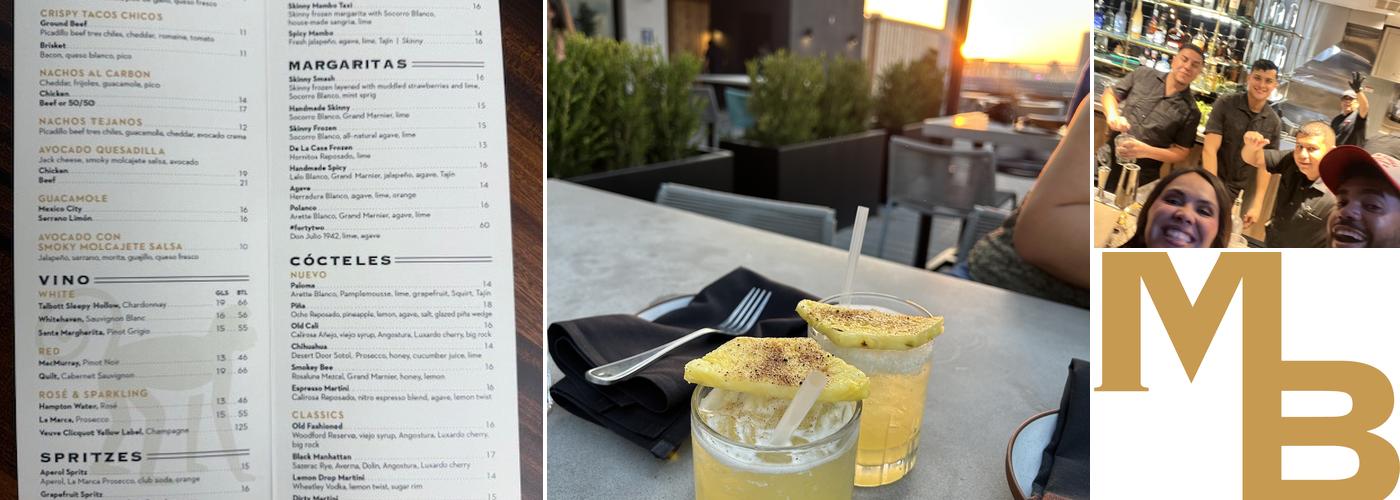 Monkey Bar Menu