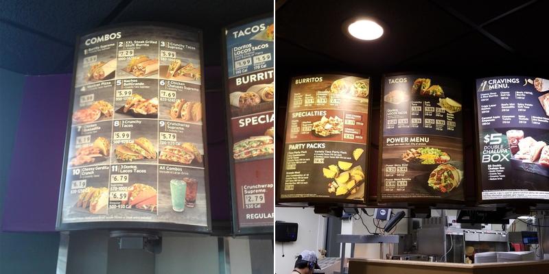 Taco Bell Menu