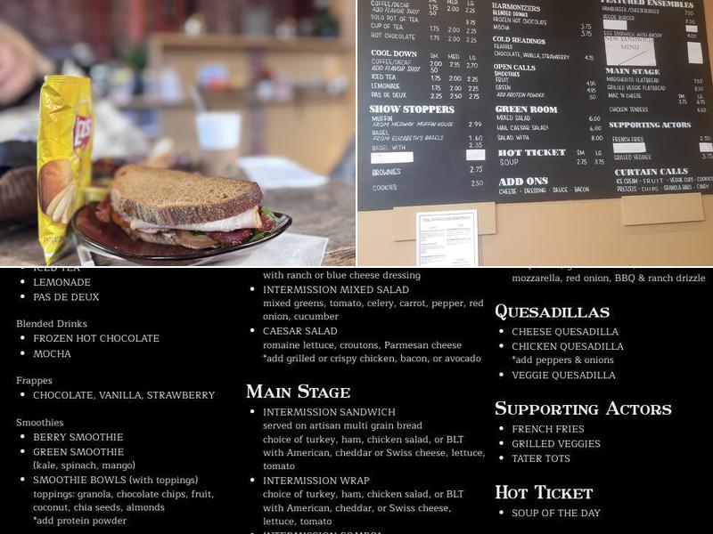 Intermission Menu